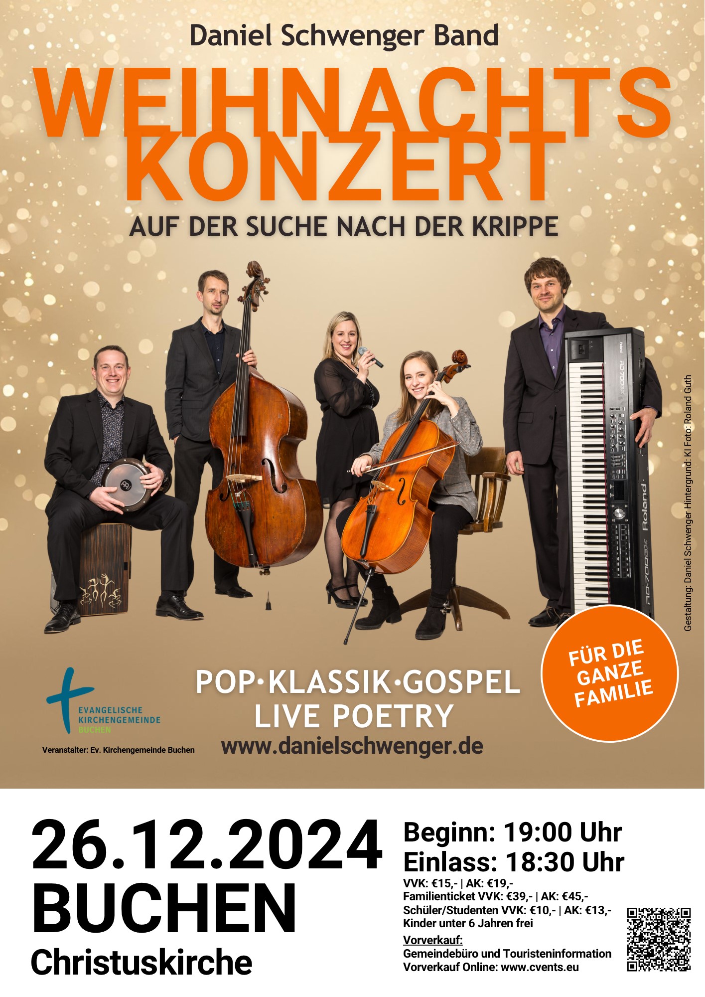 Weihnachtskonzert auf der Suche nach der Krippe